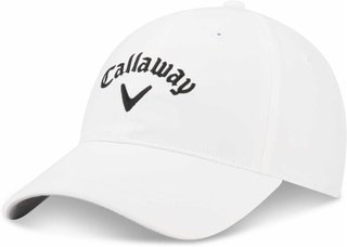 Callaway Performance Side Crest štruktúrovaná logo kšiltovka, biela