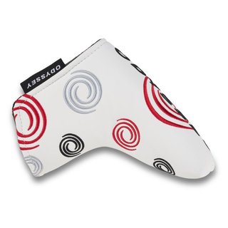 Odyssey Tour Swirl Blade kryt hlavy puttra, biely