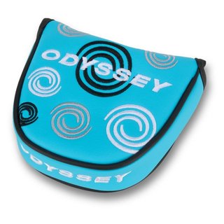 Callaway Golf Odyssey Swirl Mallet kryt hlavy puttra, modrý