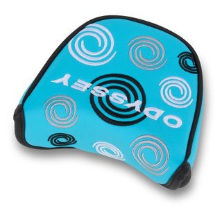 Callaway Golf Odyssey Swirl Mallet kryt hlavy puttra, modrý
