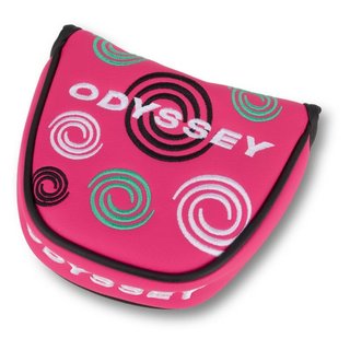 Callaway Golf Odyssey Swirl Mallet kryt hlavy puttra, ružová