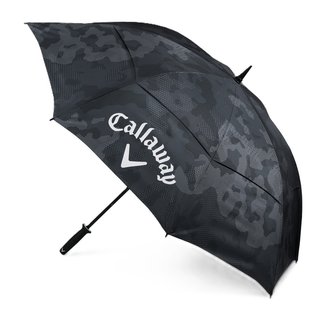 Callaway Double Canopy 64" Shield dáždnik, čierno/šedá