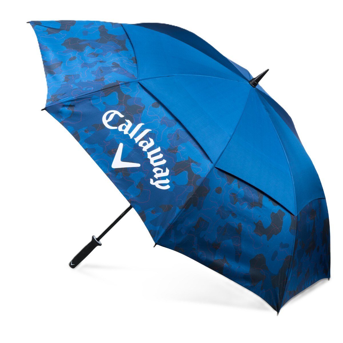 Callaway Double Canopy 64" Shield dáždnik, modrá/červená