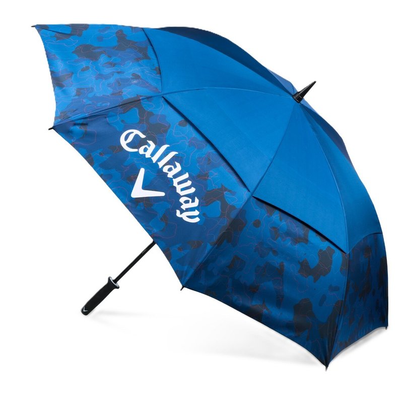 Callaway Double Canopy 64" Shield dáždnik, modrá/červená