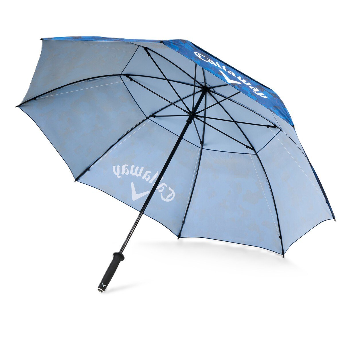 Callaway Double Canopy 64" Shield dáždnik, modrá/červená