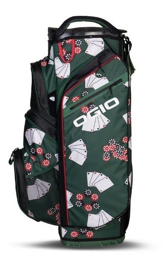 Ogio All Elements Silencer cart bag, poker