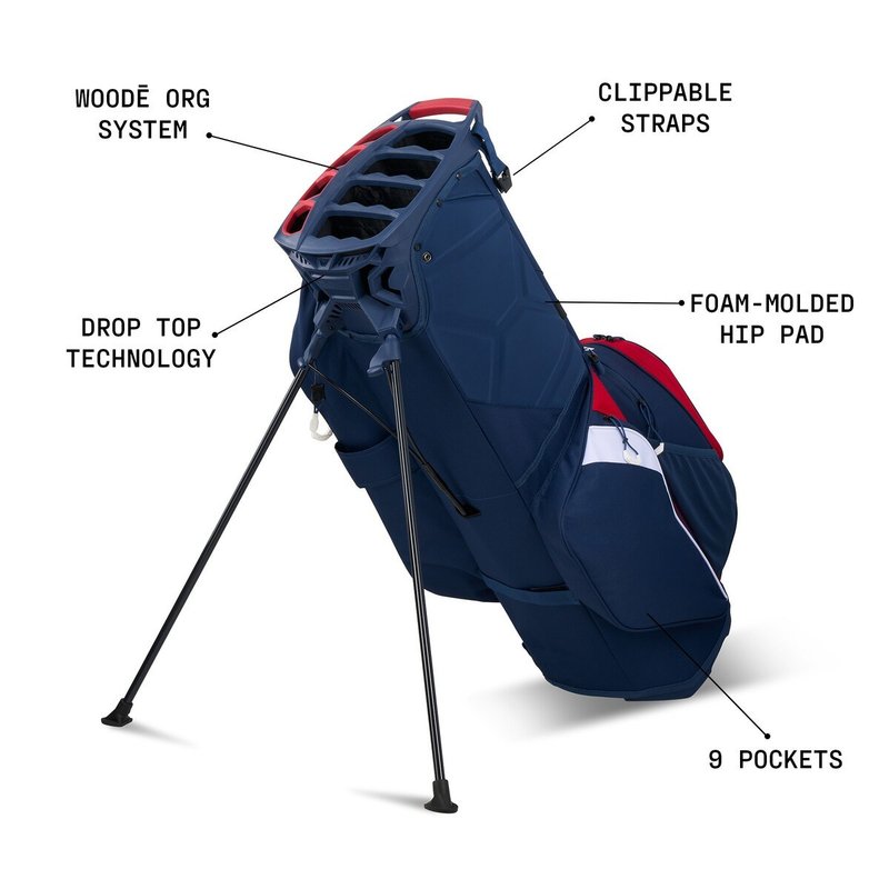 Ogio All Elements Hybrid stand bag, čierny