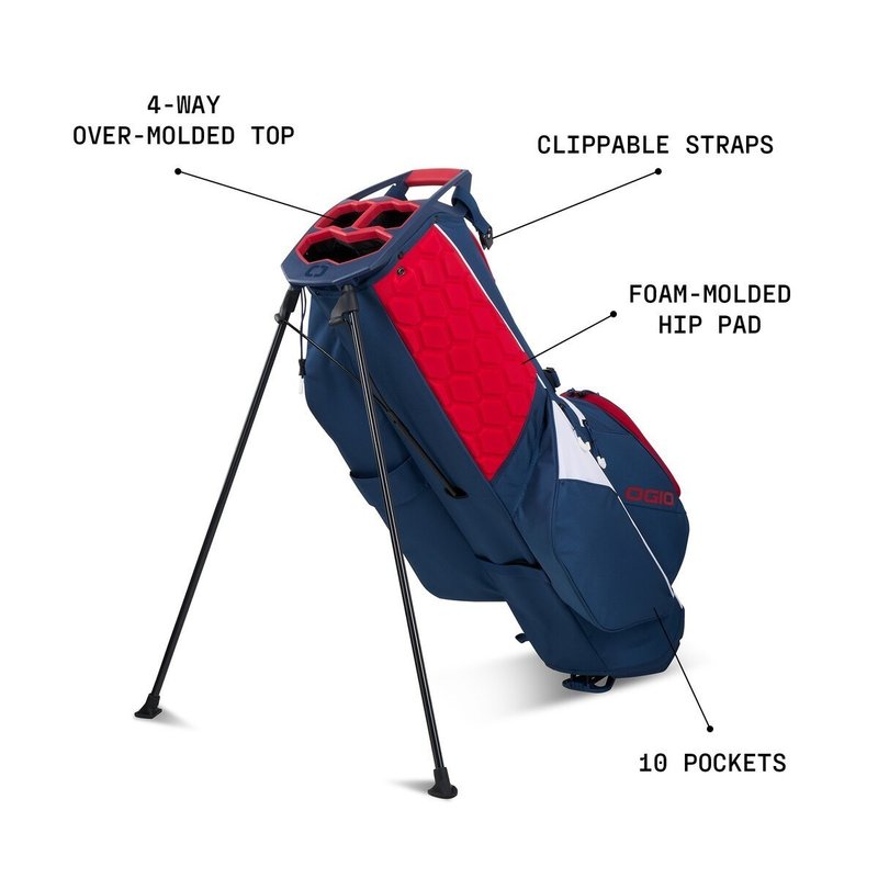 Ogio Fuse stand bag, čierny