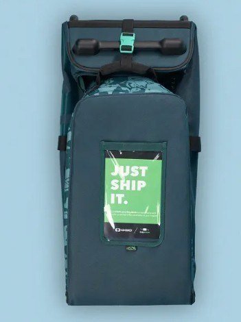 Ogio Alpha Slim travel bag, čierny