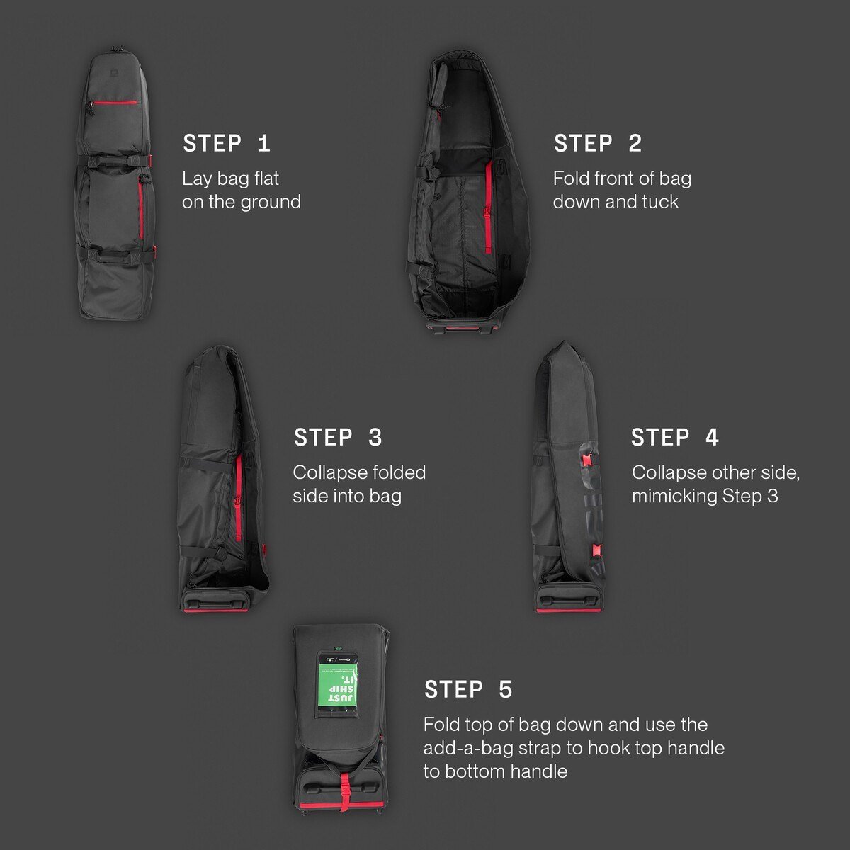 Ogio Alpha Mid travel bag, canyon