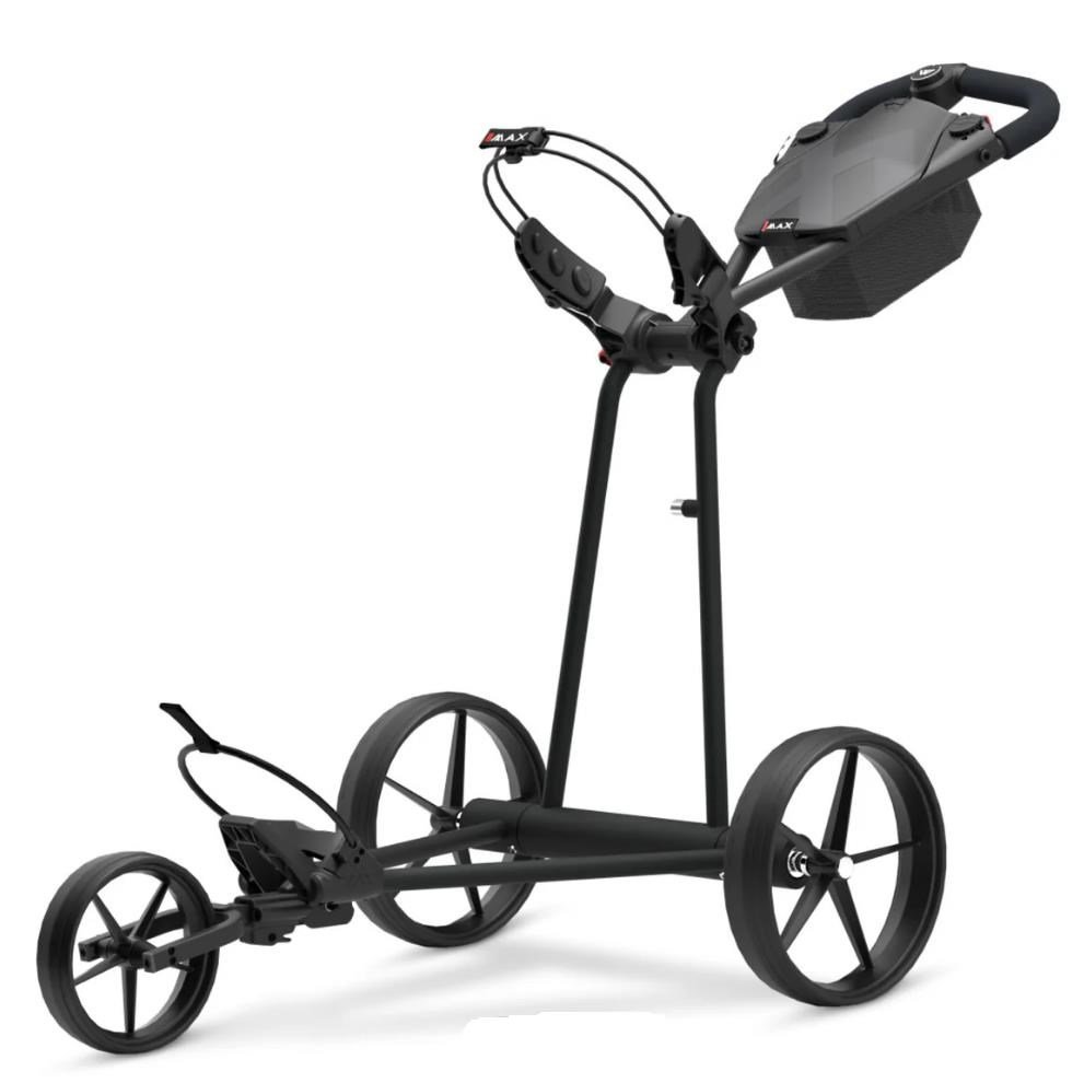 Big Max e-TI 3 elektrický golfový vozík, čierna