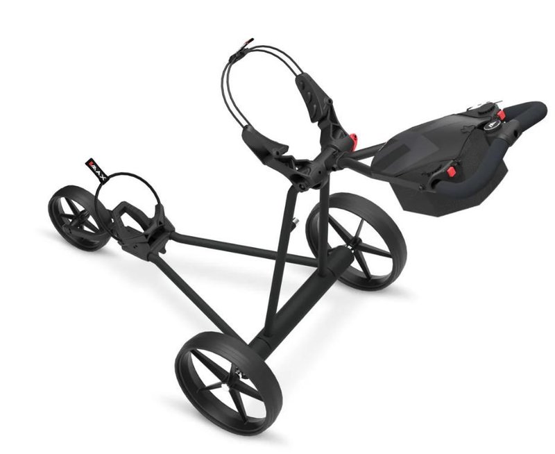 Big Max e-TI 3 elektrický golfový vozík, čierna