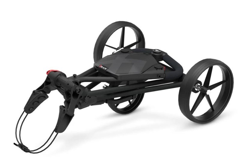 Big Max e-TI 3 elektrický golfový vozík, čierna