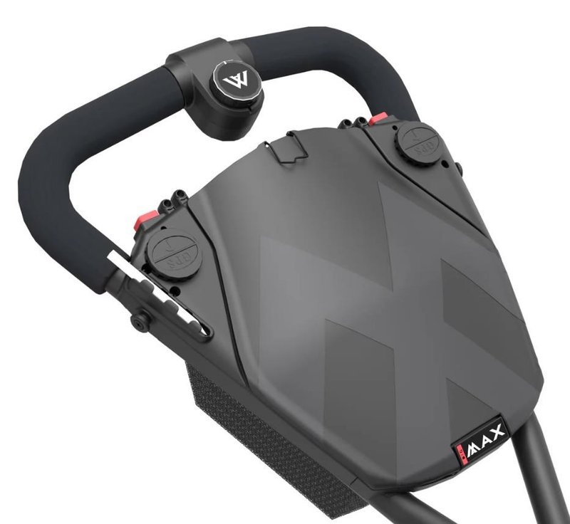 Big Max e-TI 3 elektrický golfový vozík, čierna