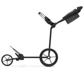 Big Max e-TI 3 elektrický golfový vozík, čierna