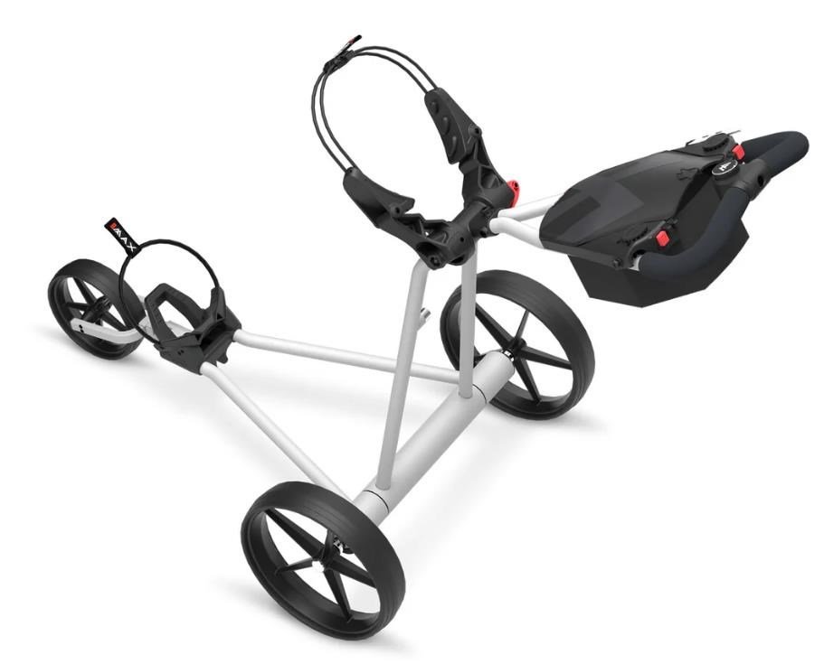 Big Max e-TI 3 elektrický golfový vozík, šedá (vrátane batérie a nabíjačky)