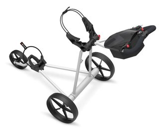 Big Max e-TI 3 elektrický golfový vozík, šedá (vrátane batérie a nabíjačky)