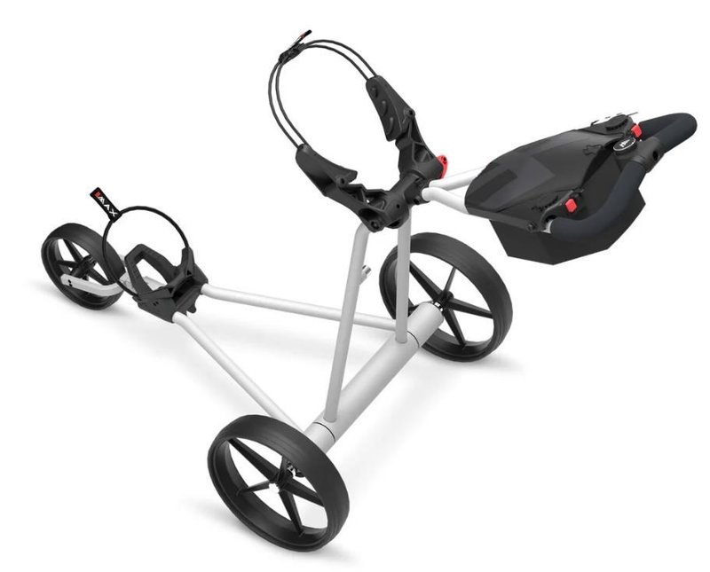 Big Max e-TI 3 elektrický golfový vozík, šedá (vrátane batérie a nabíjačky)