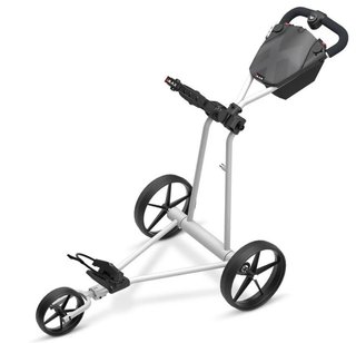 Big Max e-TI 3 elektrický golfový vozík, šedá (vrátane batérie a nabíjačky)