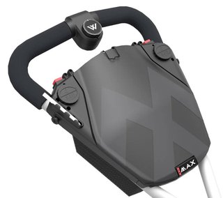 Big Max e-TI 3 elektrický golfový vozík, šedá (vrátane batérie a nabíjačky)