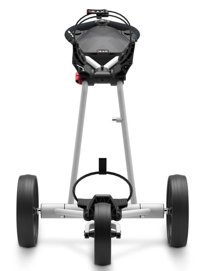 Big Max e-TI 3 elektrický golfový vozík, šedá (vrátane batérie a nabíjačky)