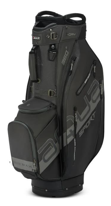 Big Max Aqua Sport 360 2 cart bag, čierna/charcoal/sivá