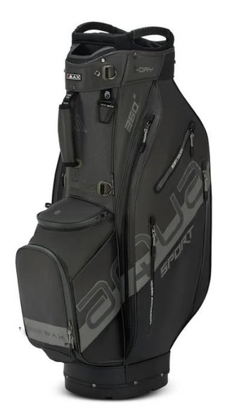 Big Max Aqua Sport 360 2 cart bag, čierna/charcoal/sivá