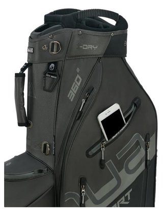 Big Max Aqua Sport 360 2 cart bag, čierna/charcoal/sivá