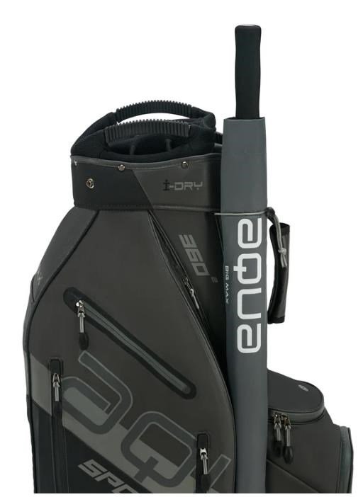 Big Max Aqua Sport 360 2 cart bag, čierna/charcoal/sivá