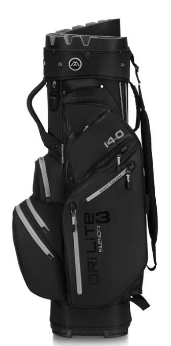 Big Max Dri Lite Silencio 3 Organizer cart bag, čierny