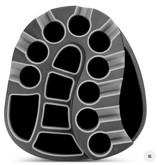 Big Max Dri Lite Silencio 3 Organizer cart bag, čierny