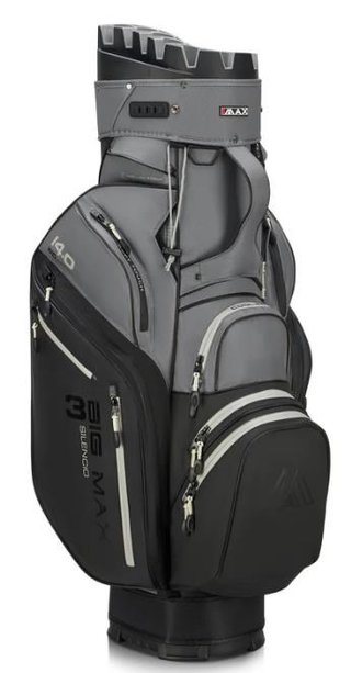 Big Max Dri Lite Silencio 3 Organizer cart bag, čierno/šedý