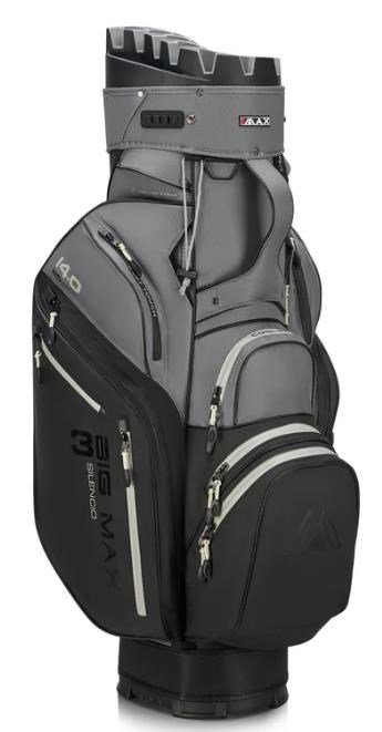 Big Max Dri Lite Silencio 3 Organizer cart bag, čierno/šedý