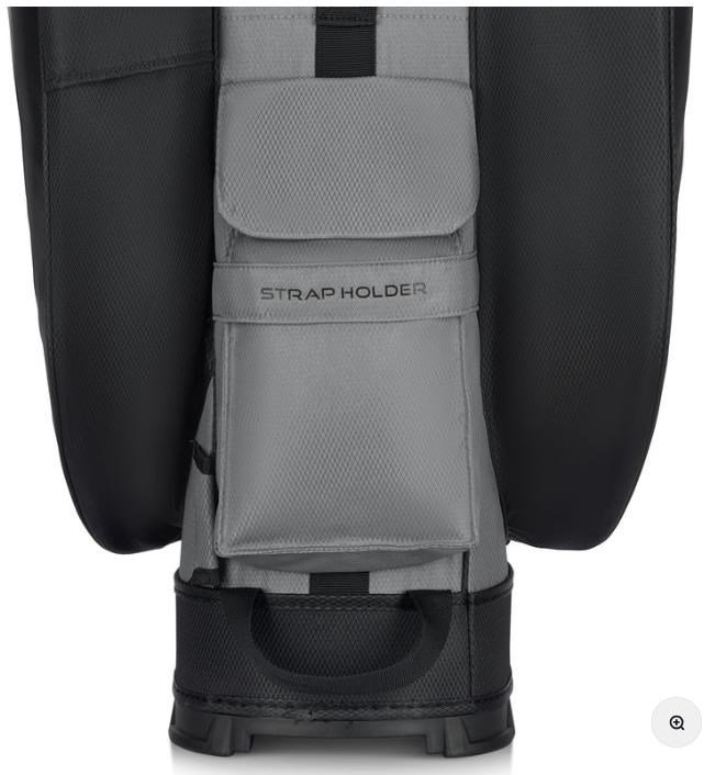 Big Max Dri Lite Silencio 3 Organizer cart bag, čierno/šedý