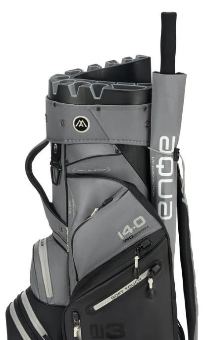 Big Max Dri Lite Silencio 3 Organizer cart bag, čierno/šedý