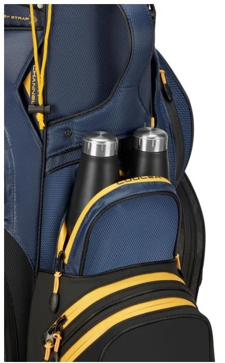 Big Max Dri Lite Silencio 3 Organizer cart bag, black/navy/corn