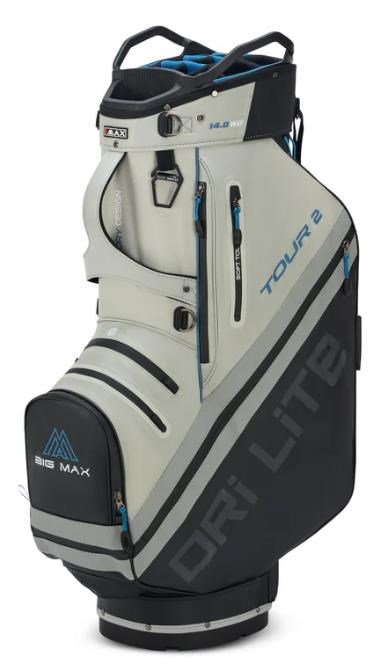 Big Max Dri Lite Tour 2 cart bag, čierna/off white/modrá