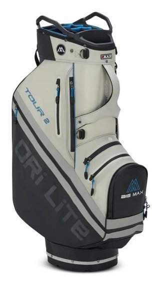 Big Max Dri Lite Tour 2 cart bag, čierna/off white/modrá