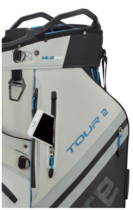 Big Max Dri Lite Tour 2 cart bag, čierna/off white/modrá