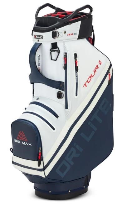 Big Max Dri Lite Tour 2 cart bag, červená/biela/navy