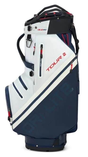 Big Max Dri Lite Tour 2 cart bag, červená/biela/navy