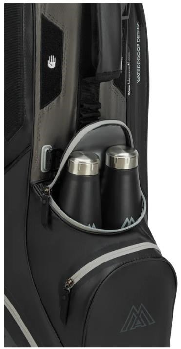 Big Max Aqua Eight H stand bag, black/charcoal