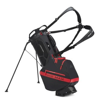 Big Max Aqua Eight H stand bag, čierno/červený
