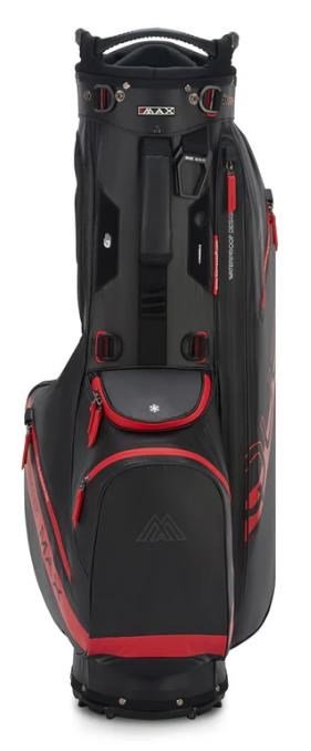 Big Max Aqua Eight H stand bag, čierno/červený