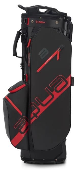 Big Max Aqua Eight H stand bag, čierno/červený