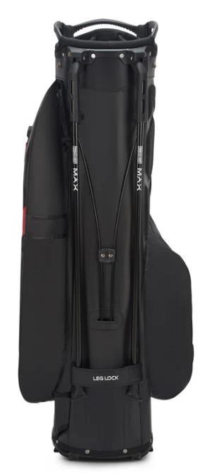 Big Max Aqua Eight H stand bag, čierno/červený
