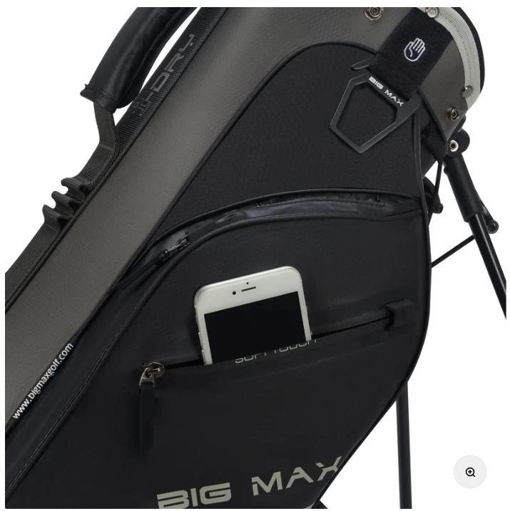Big Max Aqua Seven H stand bag, čierno/charcoal