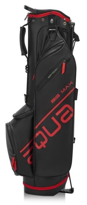 Big Max Aqua Seven H stand bag, čierno/červený