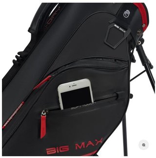 Big Max Aqua Seven H stand bag, čierno/červený