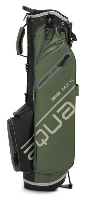 Big Max Aqua Seven H stand bag, forest green/charcoal/lime